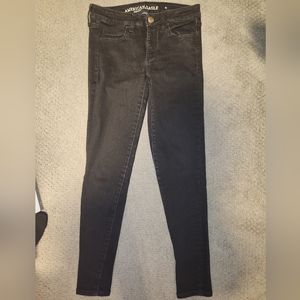 American Eagle Women's Black Jeans